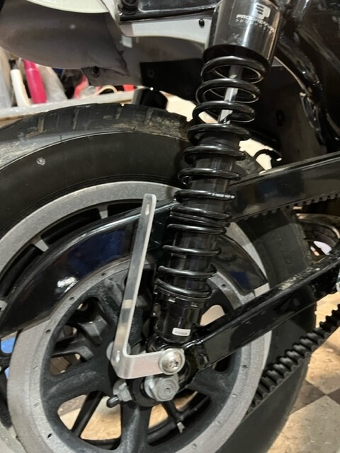 Side License Plate Relocation Bracket for HARLEY DAVIDSON SPORTSTER All Years