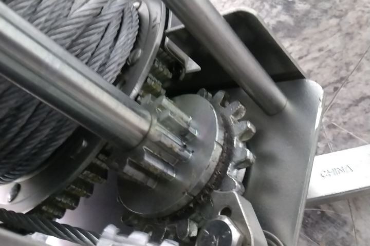 Honeywell Miller 8441-Z7/88FT 88 Ft Cable L 400 Lb Cap Confined Space Winch