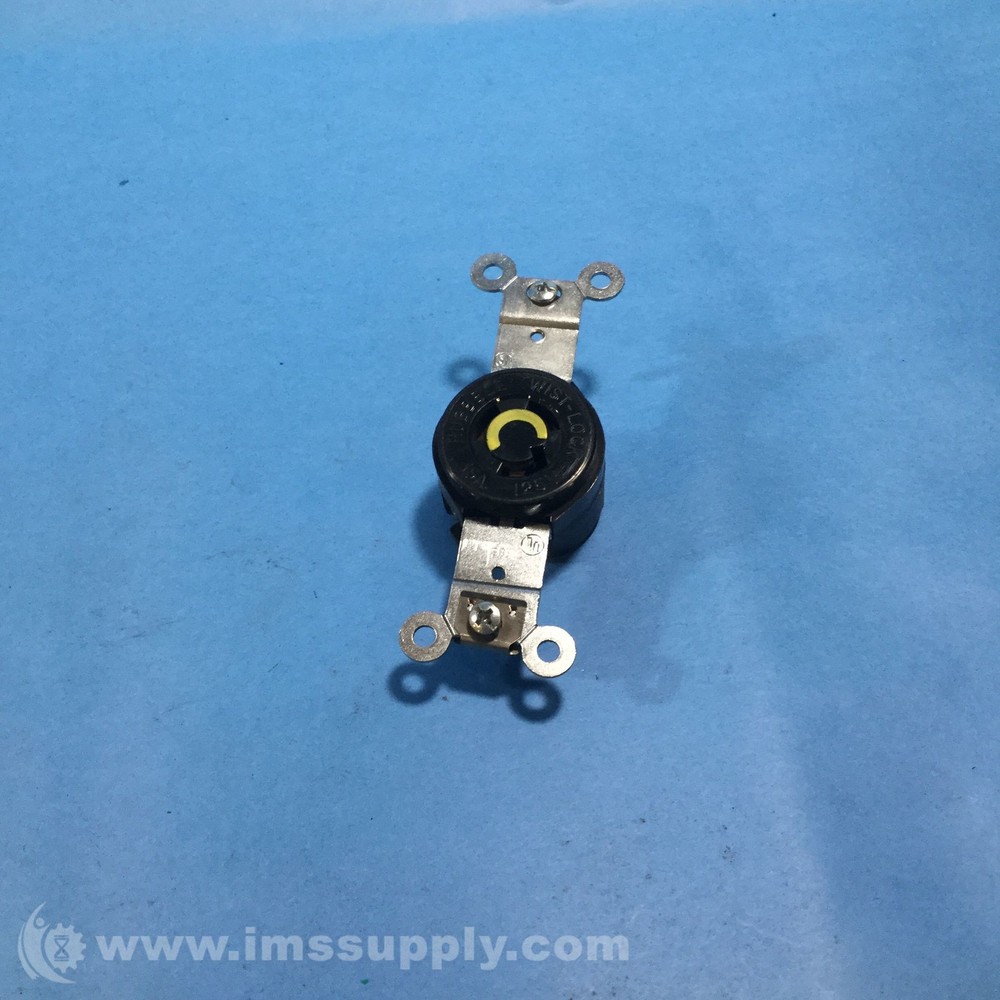 Hubbell TWIST-LOCK 15A 125V Locking Device USIP