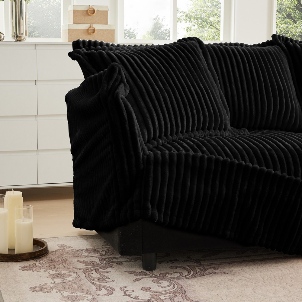 Koala sofa RSF W/1 Pillow -Black