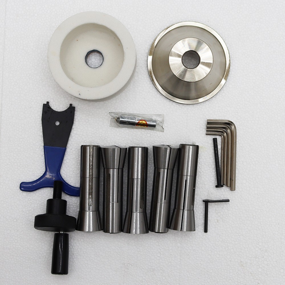 110V U2 R8 Collet Universal Cutter Grinder Sharpener Drill Sharpening Mill Tool