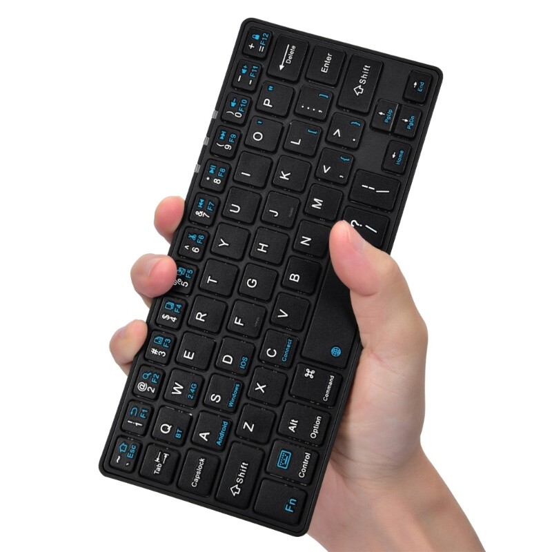 Double Mode Keyboard Wireless Bluetooth-compatible 5.0 And 2.4GHz Connection