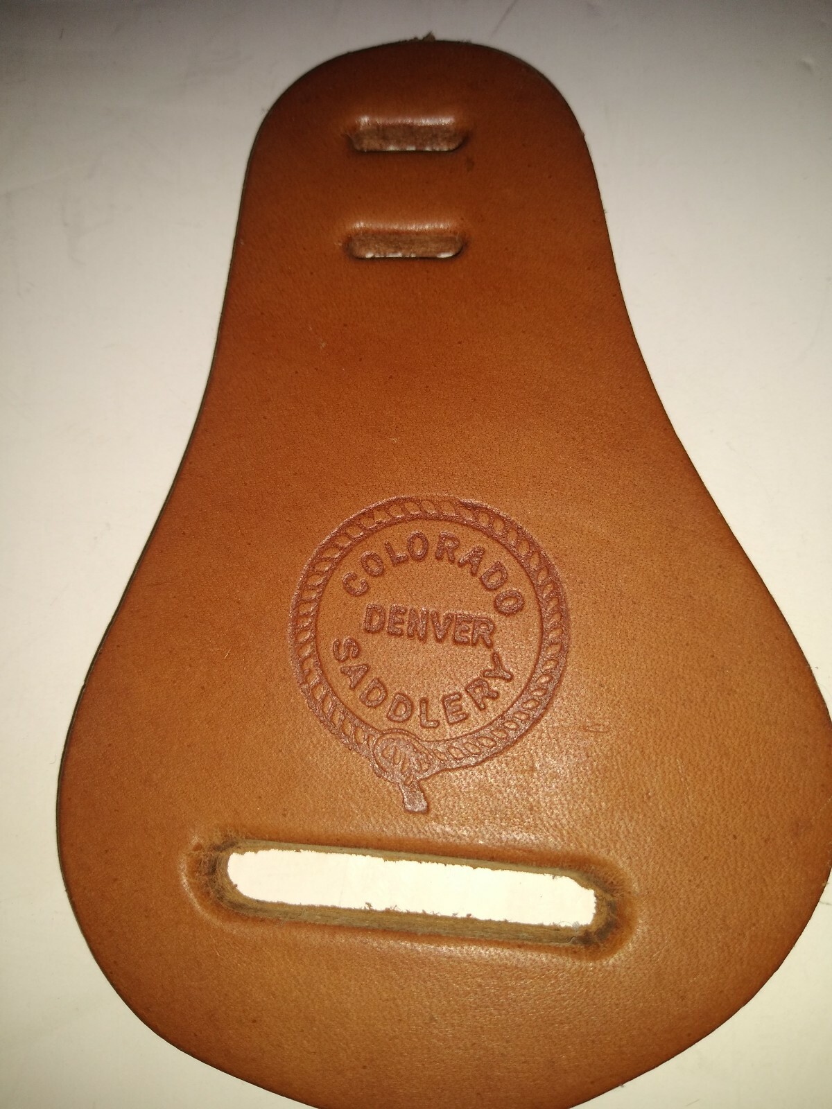 Colorado Saddlery Denver Latigo keeper med brown New
