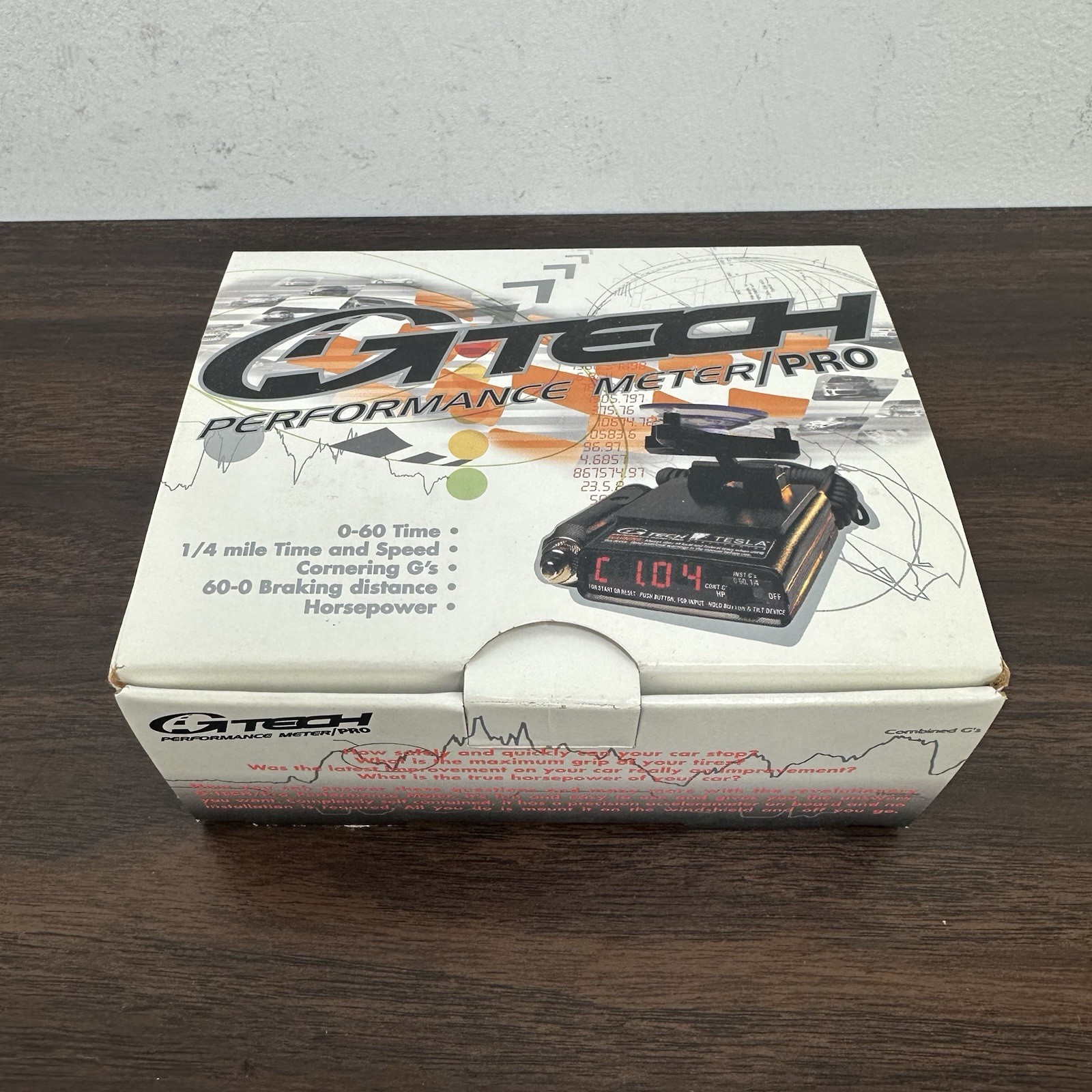 G-Tech Tesla Electronics Performance Meter/PRO NOS New Old Stock Condition