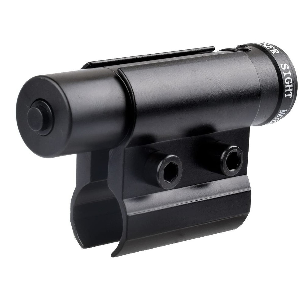 Mini Red Dot Laser Sight Scope with Barrel Clamp Mount for Rifle