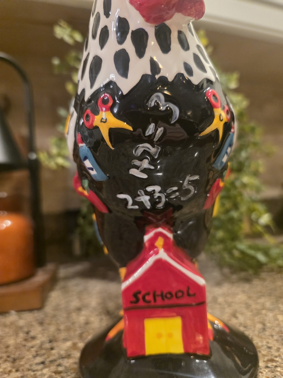 Poultry In Motion HTF Eggceptional #16771 SHARON NEUHAUS Teacher Theme Rooster