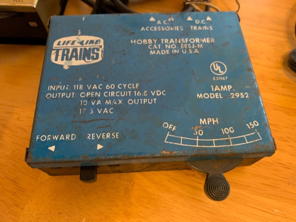 Lot of 8 Train Transformers Power Controller As Pictured UNTested Mixed Brands