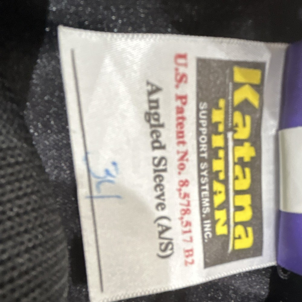 Titan Katana Angled Sleeve Size 34