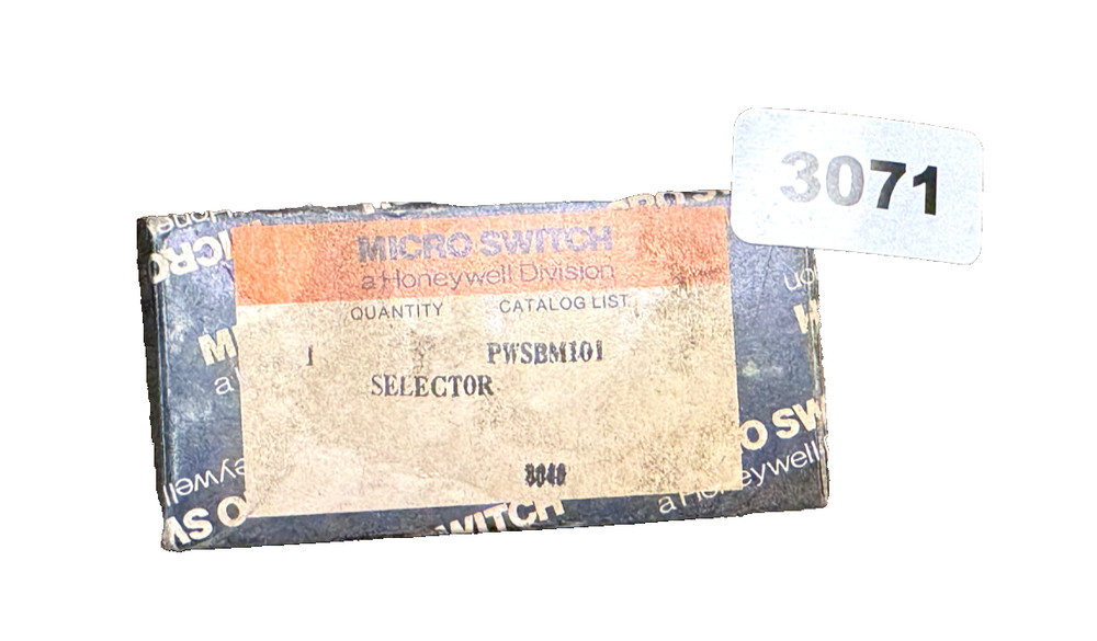 Honeywell PWSBM101 Micro Selector Switch