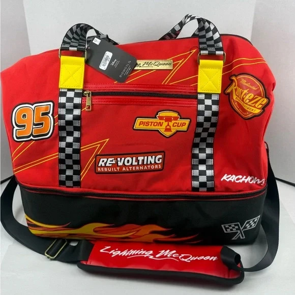 Disney Pixar Cars Lightning McQueen Icons Duffle Bag - BoxLunch Exclusive