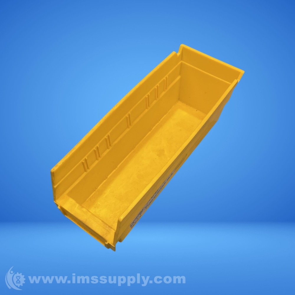 Akro Mils 30-120 Shelf Bin, Yellow RSIP