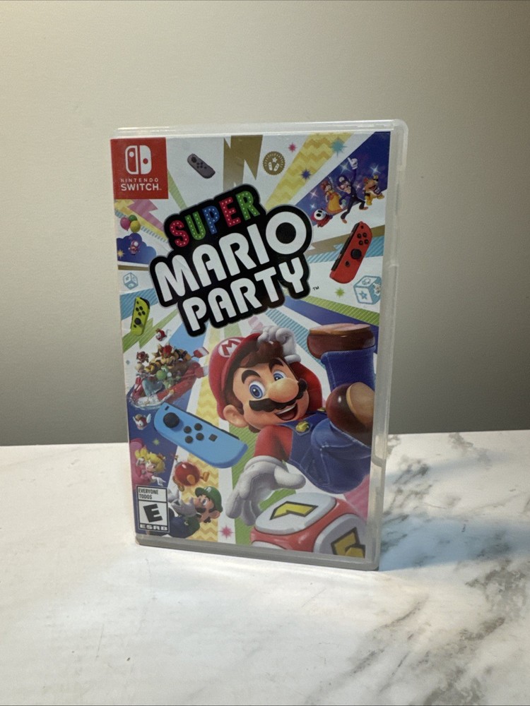 Super Mario Party (Nintendo Switch) Original Case & Artwork Only