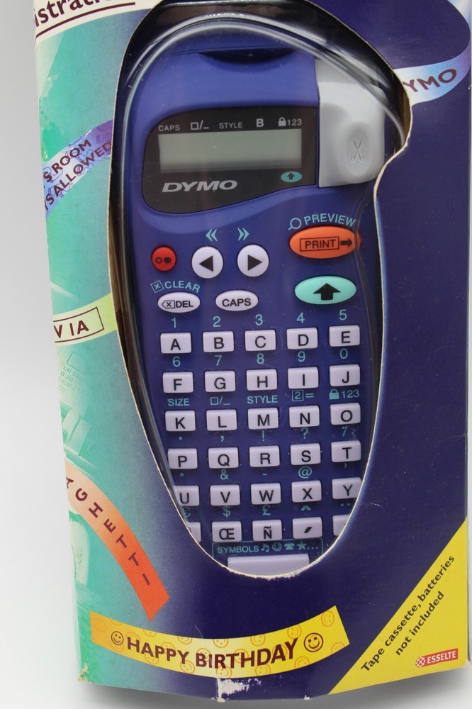 Dymo Letra Tag Labelmaker New & Sealed #91315
