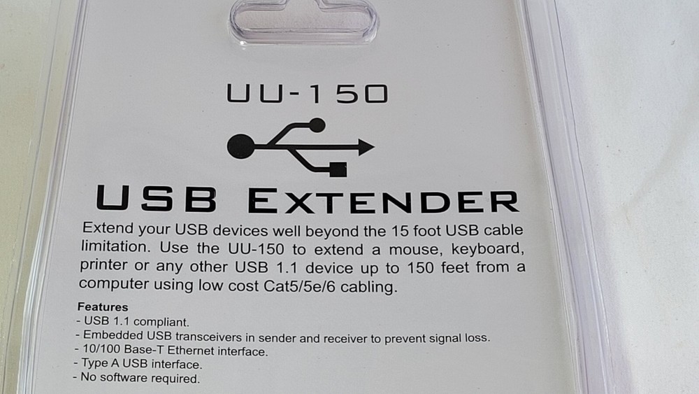 Hall Research UU-150 USB Extender Sender/Receiver Kit