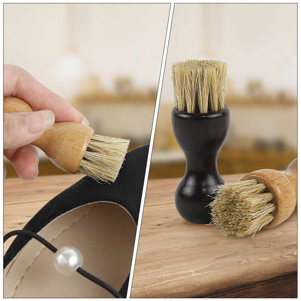 4PCS Multifunction Shoes Brush Boot Polish Applicator Boot Applicator Brush