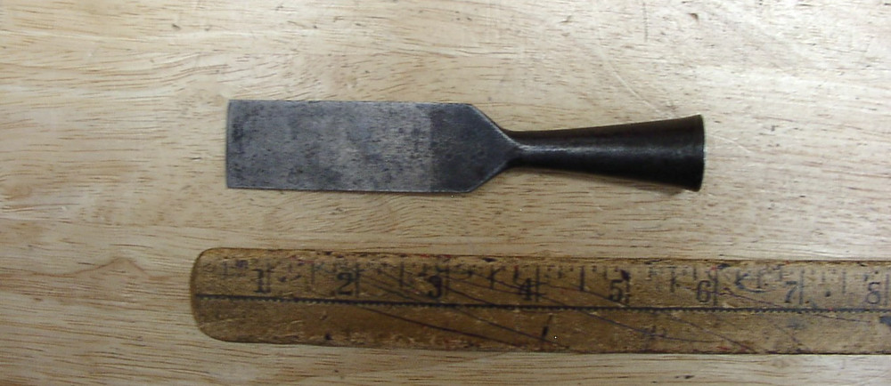 Vintage Quality Stanley U.S.A. Bevel Edge Socket Chisel,1" X 5-5/16",EXCELLENT!