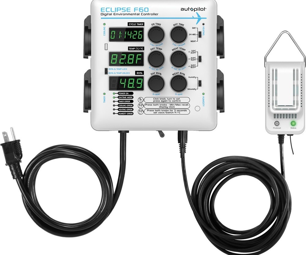 Autopilot ECLIPSE F60 Digital Environmental Controller – 4-in-1 Control