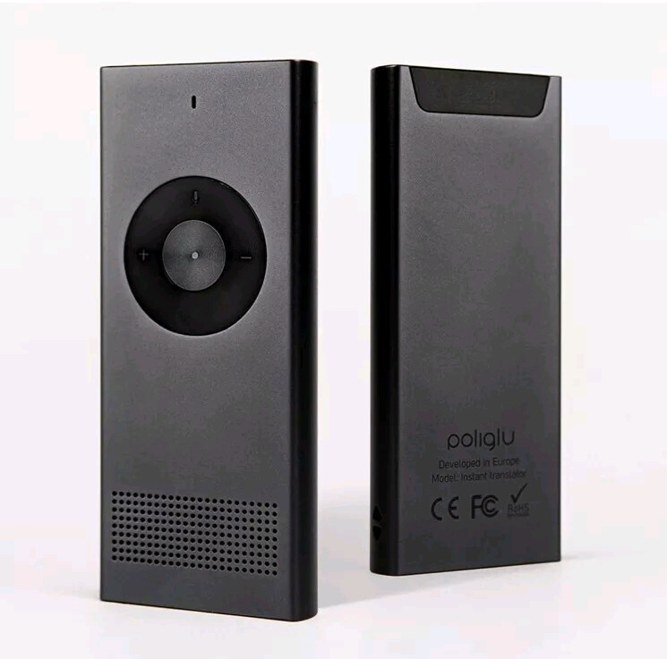 Updated App POLIGLU Instant Two-Way Language Translator Device
