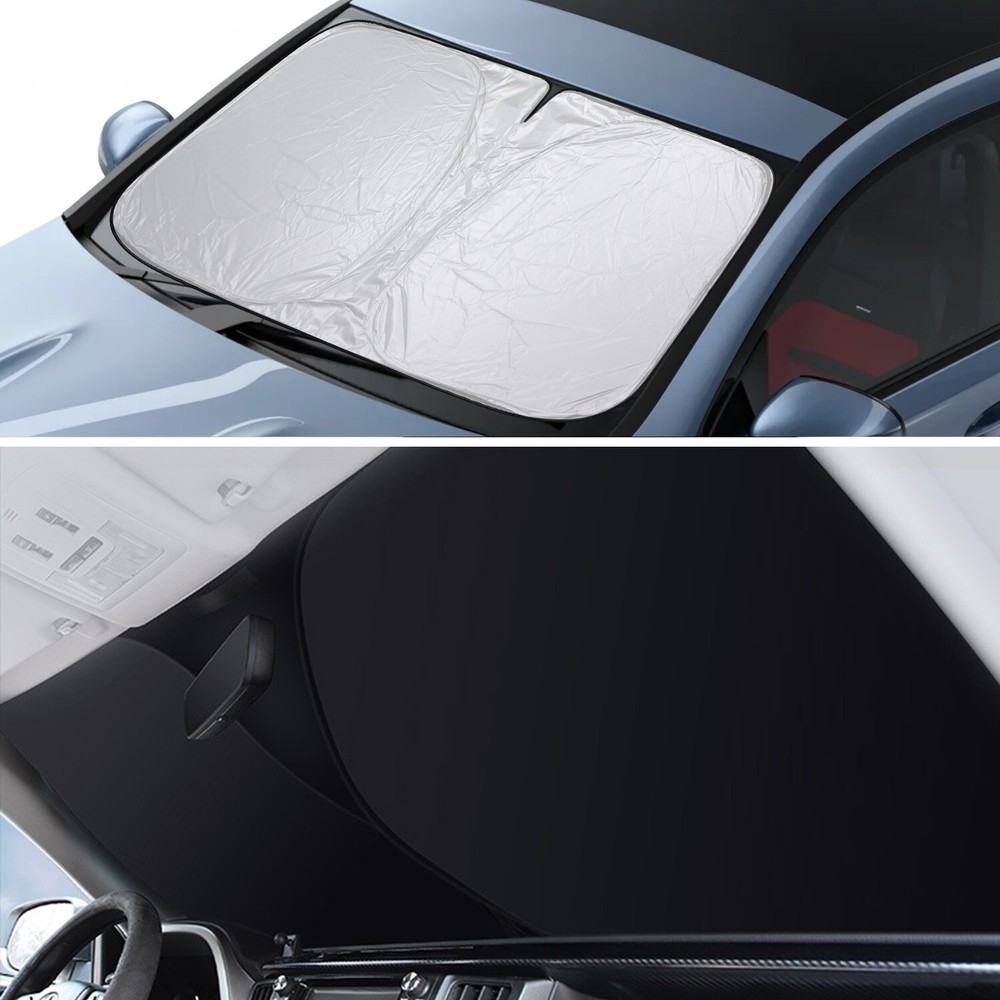 For Jeep Foldable Car Windshield Sun Shade Shield Visor Foldable UV Heat Block