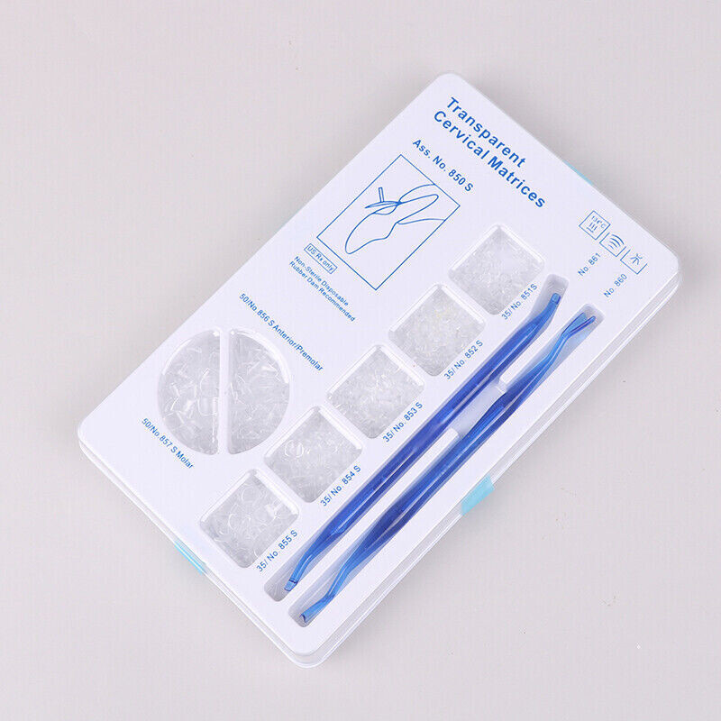Dental Transparent Cervical Matrices Retractor Matrix Composite Gingival Veneer