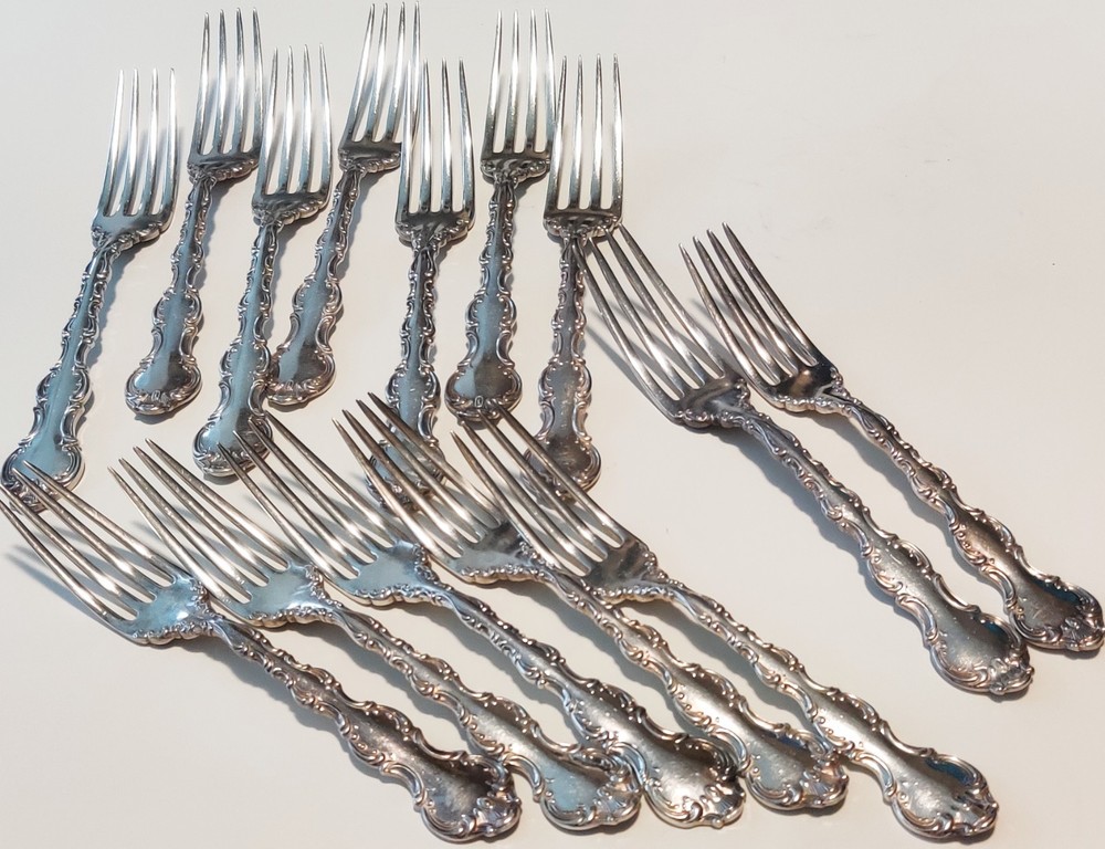 Birks Regency Plate Flatware Forks