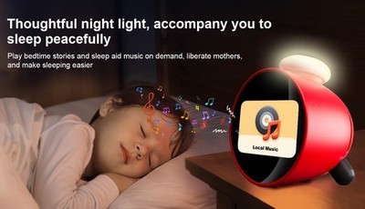 Bluetooth 5.0 WiFi AI Smart Clock Display Speaker Clock Connection