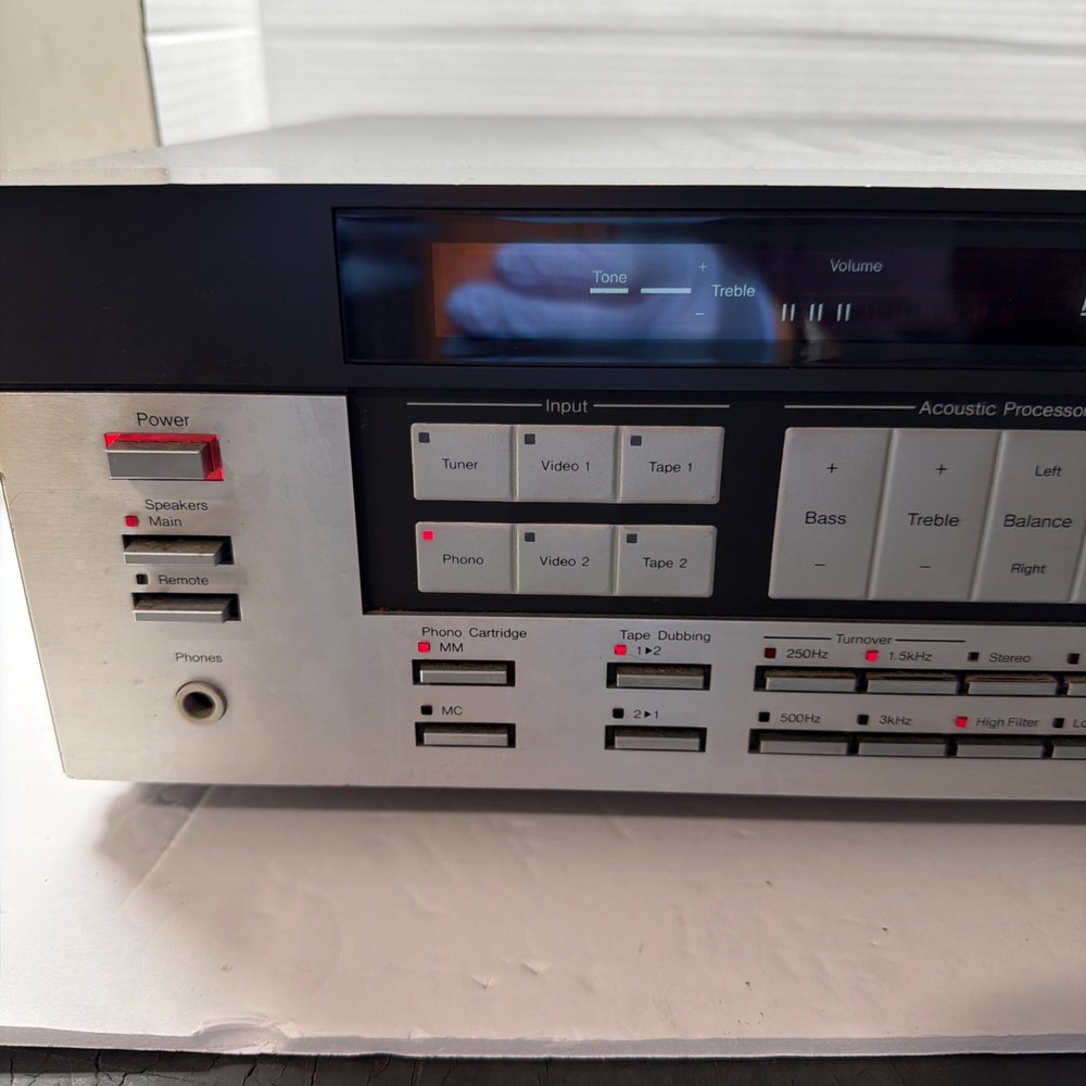 MCS 3265 Digital Synthesized Stereo Receiver Vintage Untested . Powers On .