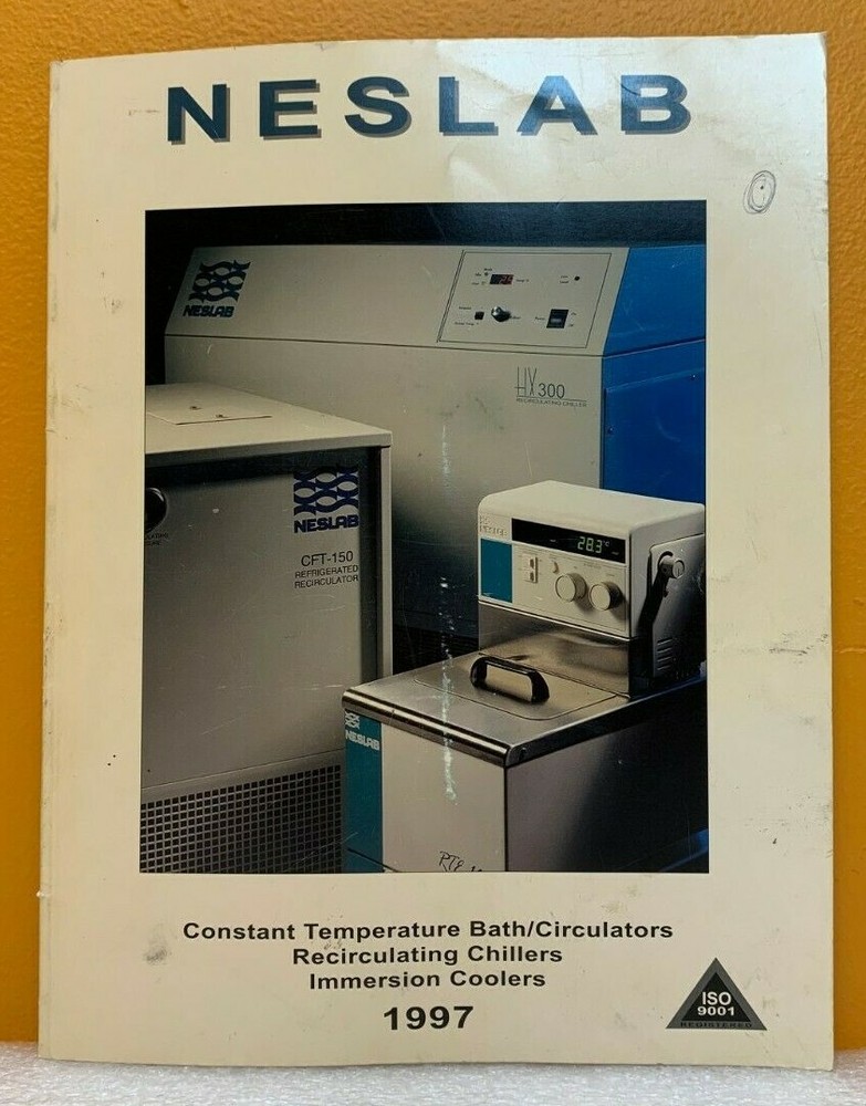Neslab Instruments, Inc 1997 Constant Temperature Apparatus Catalog.