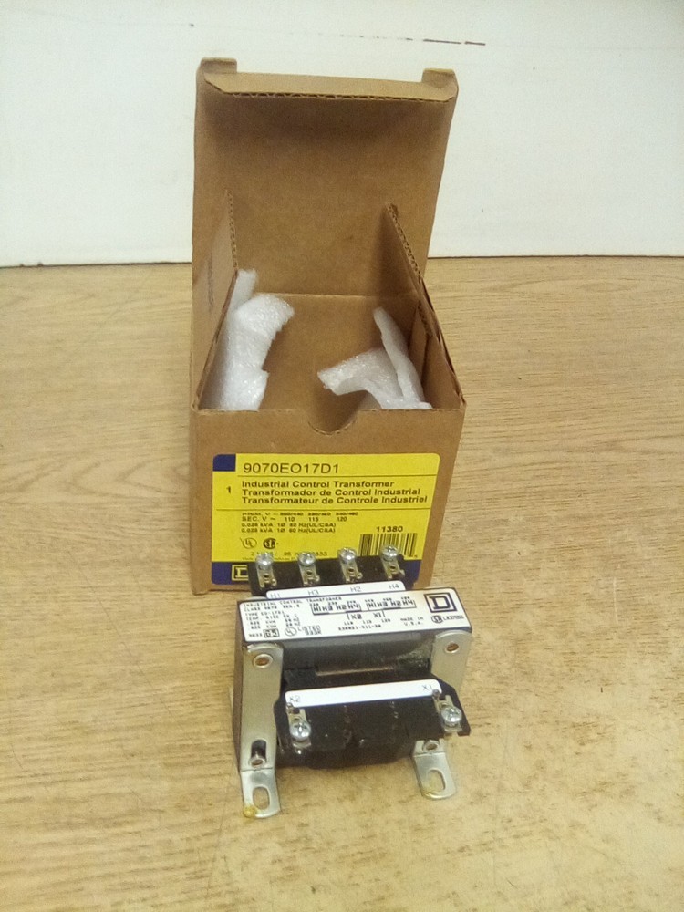 Square D 9080EO17D1 Industrial Control Transformer
