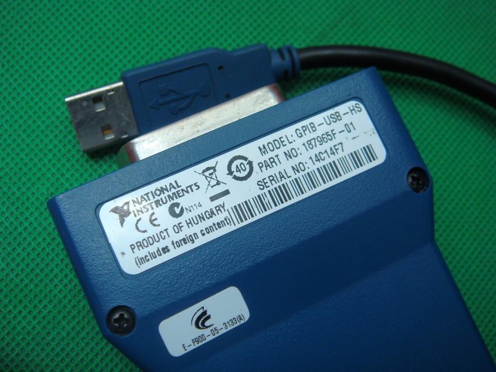 National Instruments NI GPIB-USB-HS Interface Adapter