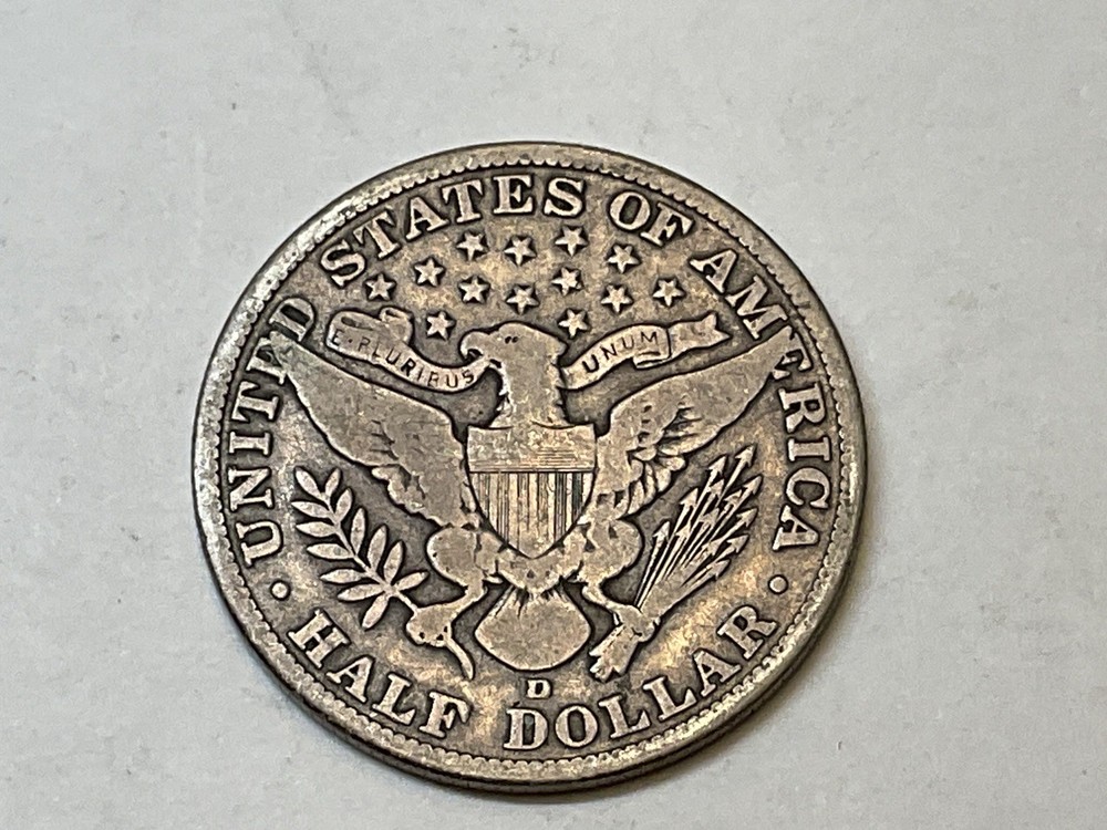 1913-D Barber Half