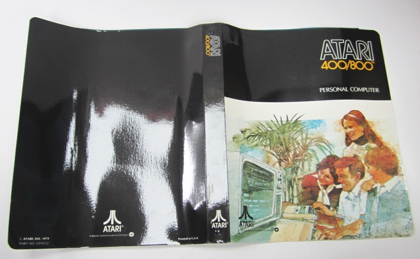 Atari 400/ 800 Personal Computer Manual Basic Reference Operator 1979 in Binder