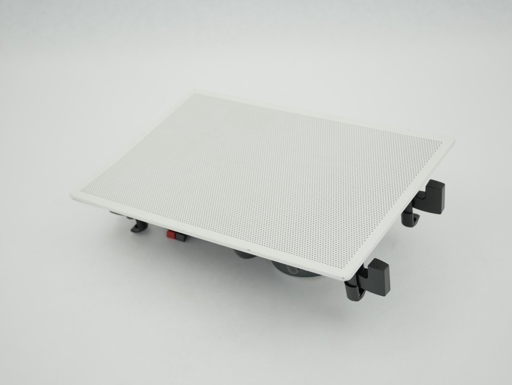 Moderno IN-Wall/Ceiling Speaker 6.5" Rectangular White Single Stereo M6