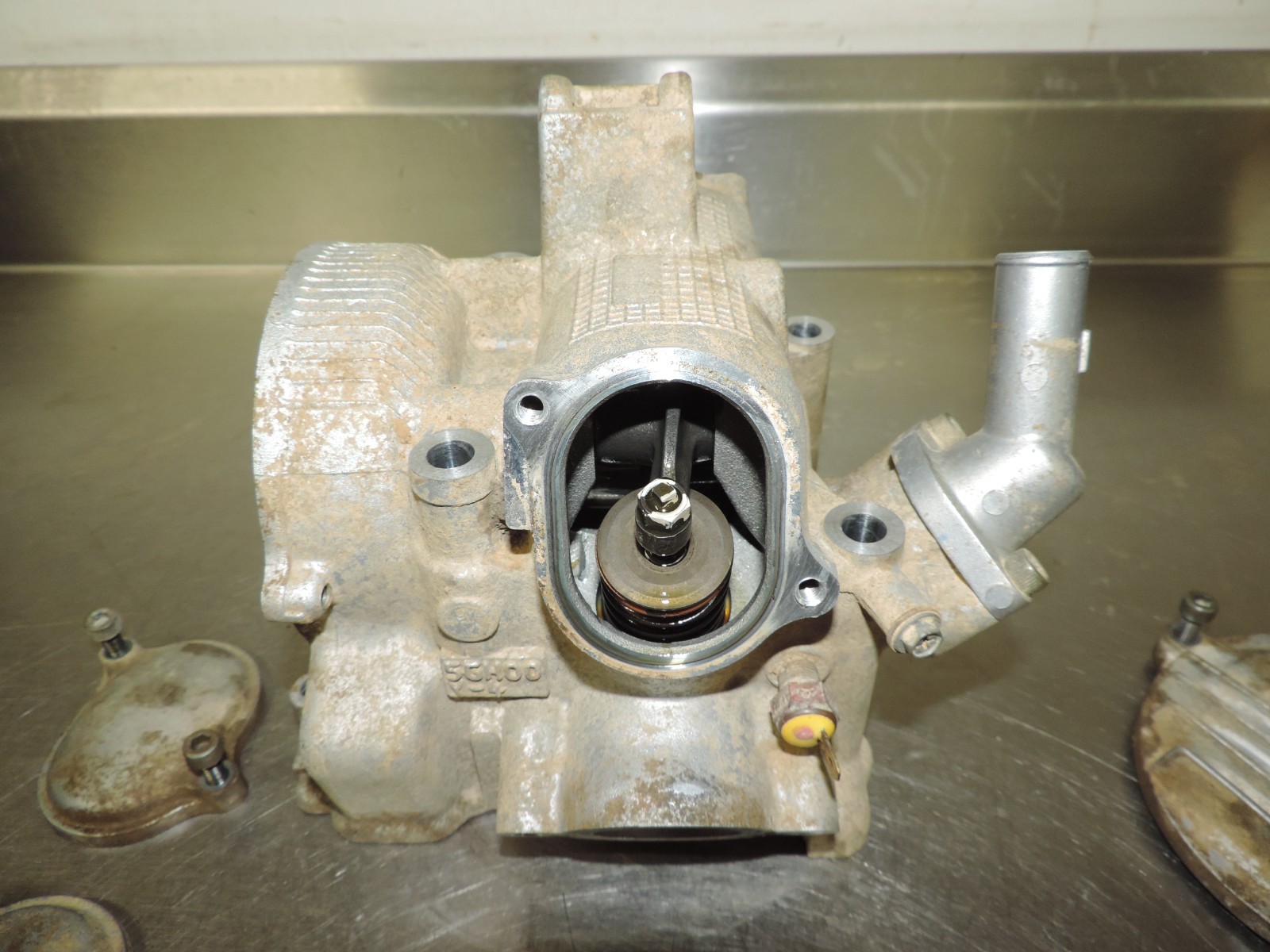 2000 Yamaha Kodiak 400 OEM Cylinder Head & Camshaft RUNNING ENGINE