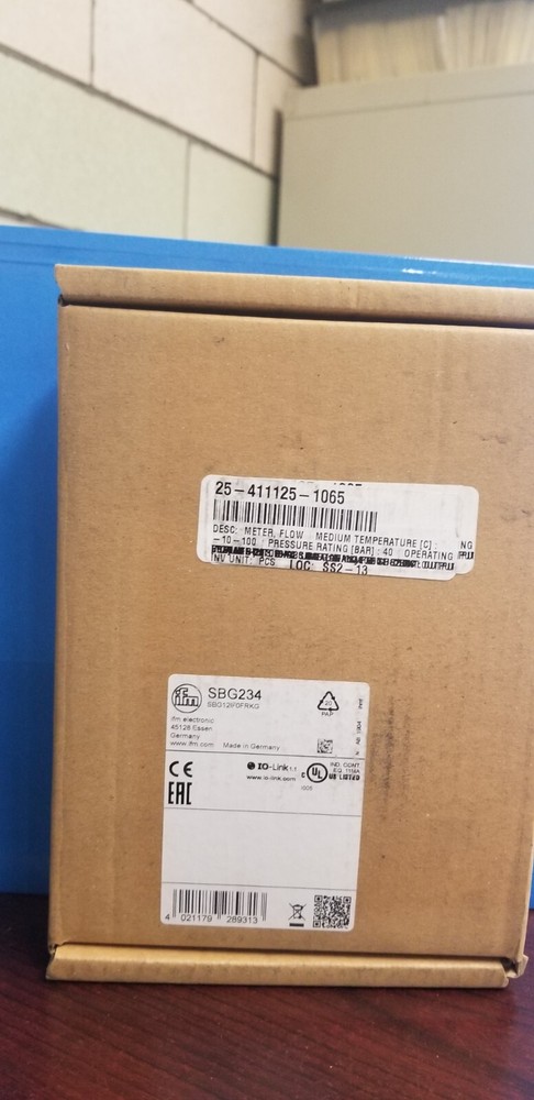 IFM FLOW METER SBG234