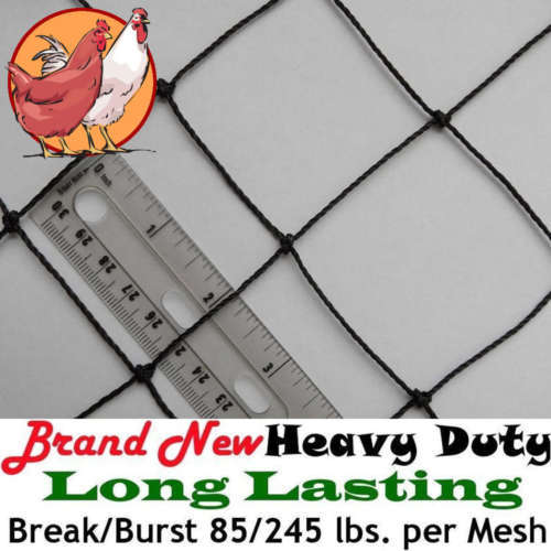 Netting Poultry Anti Bird Aviary Fruit Garden Protection Nets Long Lasting!