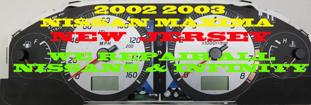 2002 2003 FITS NISSAN MAXIMA CLUSTER SOFTWARE & ODOMETER CALIBRATION SERVICE