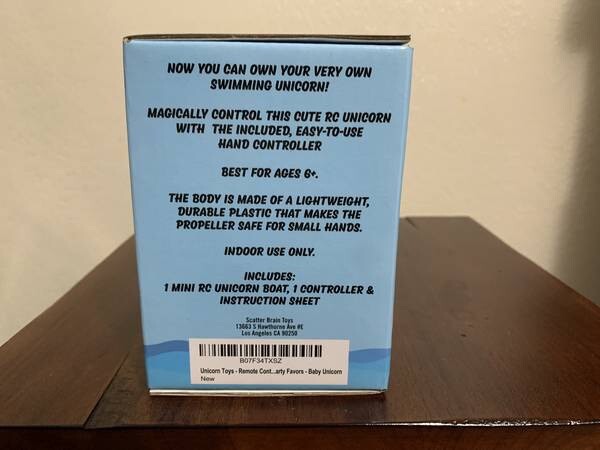 RC Remote Control Unicorn Boat