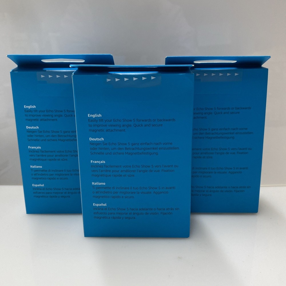 3X Echo Show 5 Adjustable Stand - Black 1 Piece Each