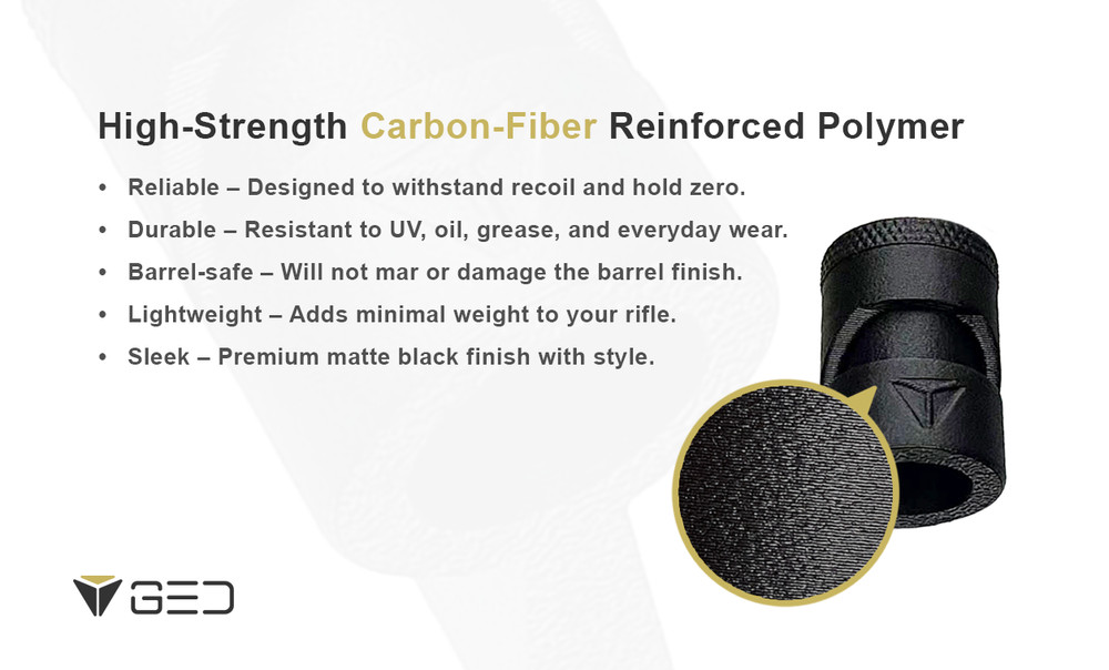 Universal Clamp-On Globe Front Sight with 4 Interchangeable Anschutz-Spec Insert