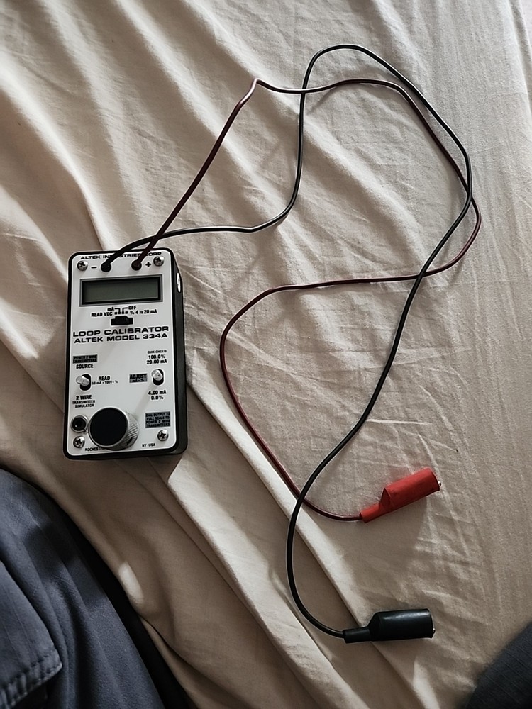 Altek 334A Loop Calibrator Pre-Tested Tested Working Great Condition