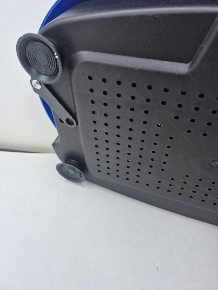 HVX Vibration Platform New Complete Excersize Machine Blue Black Open Box