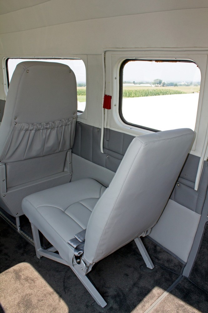 Beechcraft Model 18 or Twin Beech leather interior