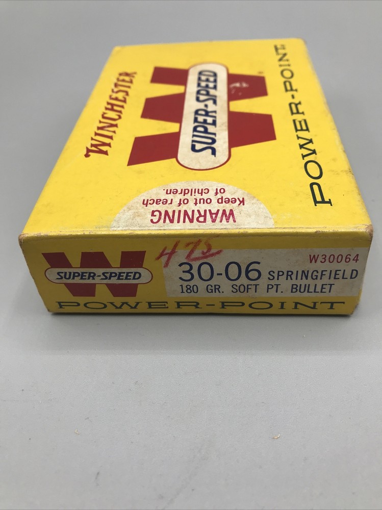 Super-Speed W Power-Point 30-06 Empty Box