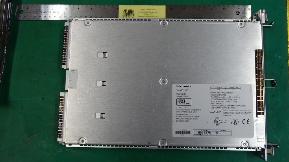 Tektronix VX4330 opt. 01 SCANNER/MUX SurePath VXI Module