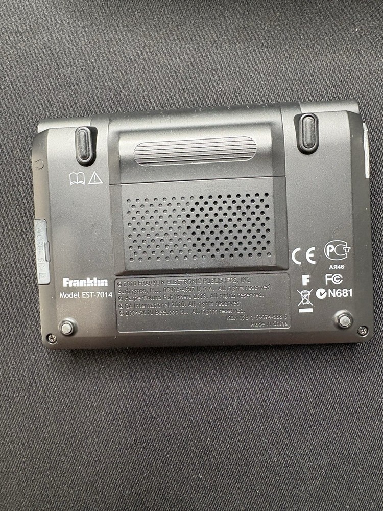 Franklin Explorer 14 Language Speaking Translation EST-7014 W Case Untested - 4