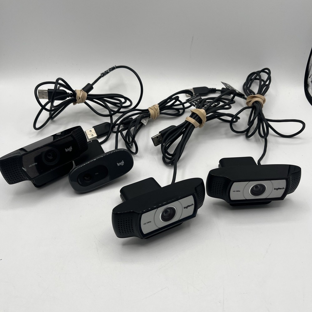 GENUINE Logitech Webcams, C930E C270 C920