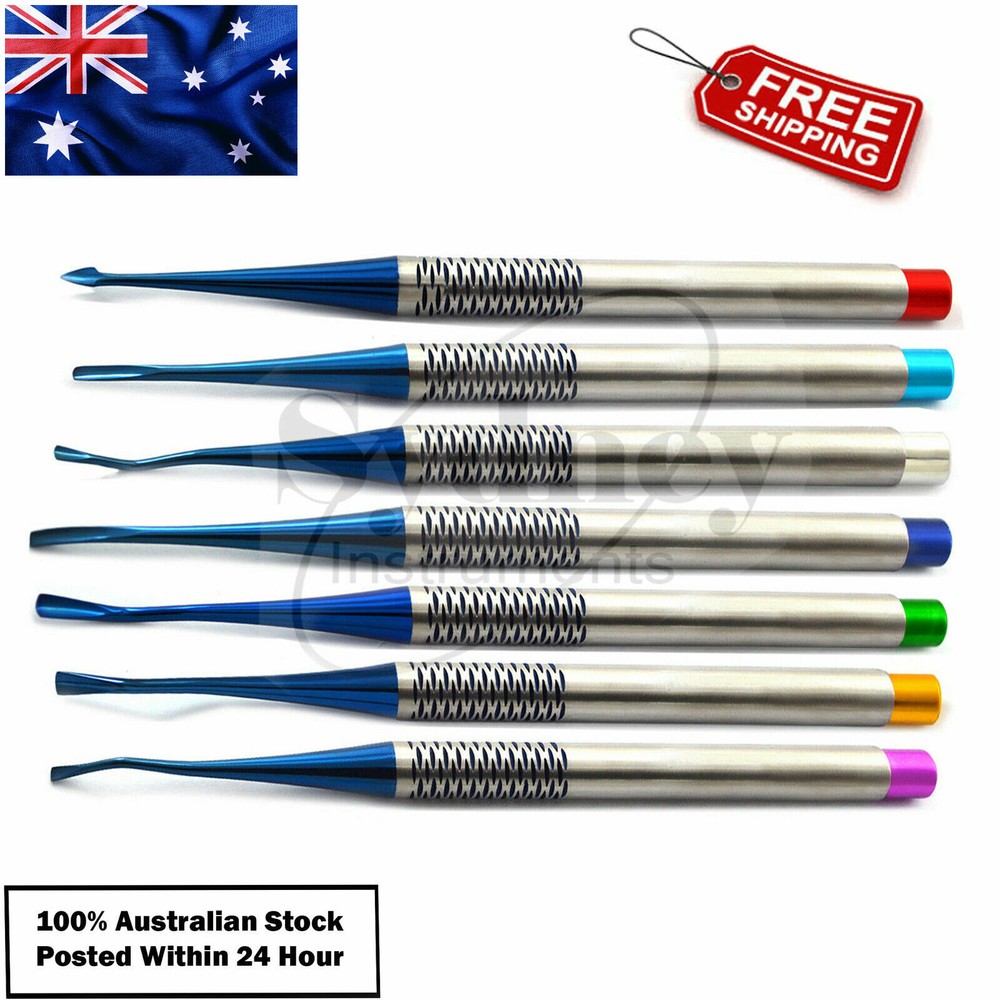 PDL Luxating Elevator Distal Micro Serrated Extraction Luxation Root Elevators