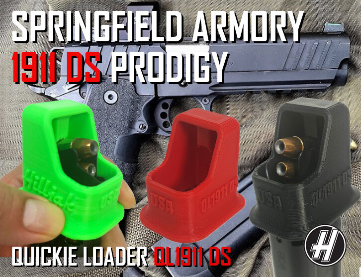Magazine Speed Loader for Springfield Armory 1911 DS Prodigy, QUICKIE LOADER