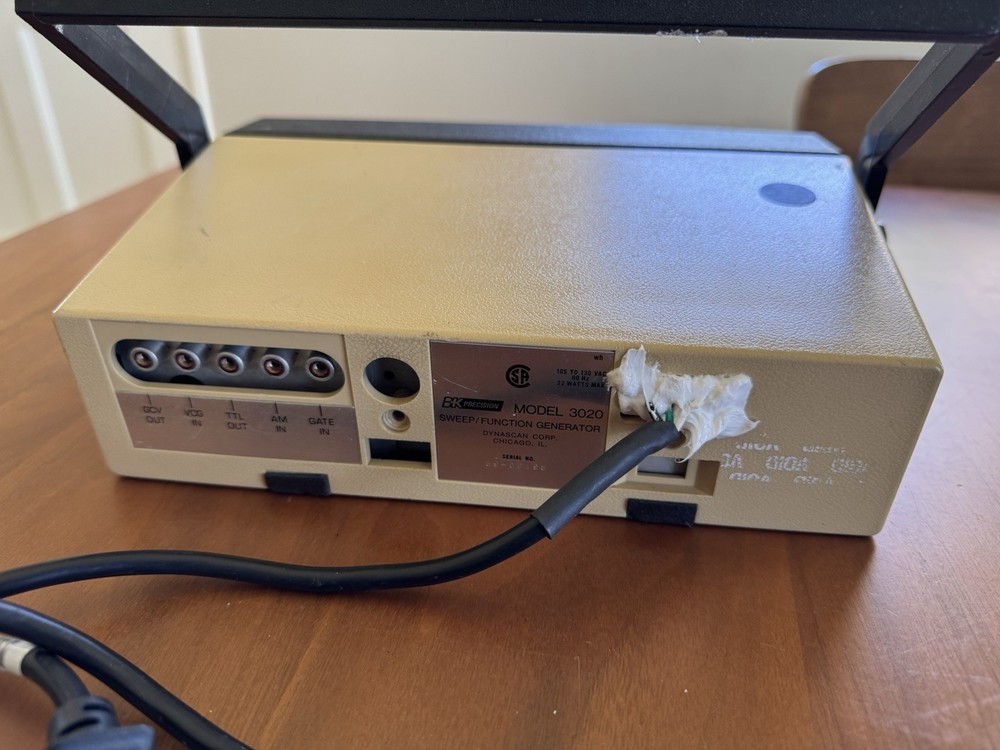 BK Precision 3020 Sweep Function Generator Dynascan Corp AS-IS UNTESTED